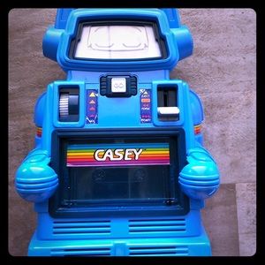 Vintage Talking Casey Robot